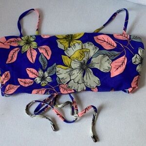 Floral Print Bikini Top